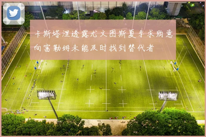 卡斯塔涅透露尤文图斯夏季求购意向富勒姆未能及时找到替代者